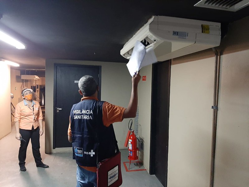 Fiscalização de sistema de climatização — WM Refrigeração